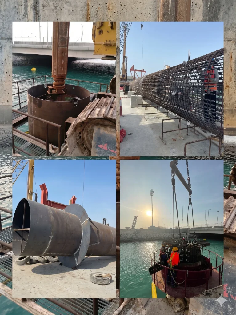 Marine Piling & Shoring - DEEP FOUNDATIONS. SOLID FUTURES